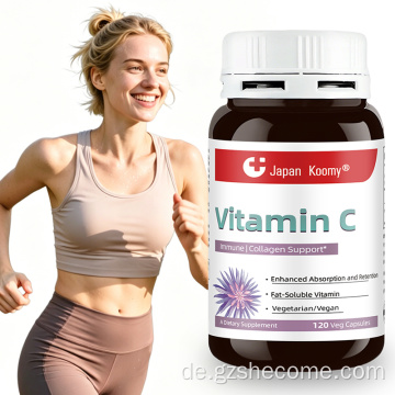 Shecome Vitamin C-Kapseln unterstützen das Immunsystem